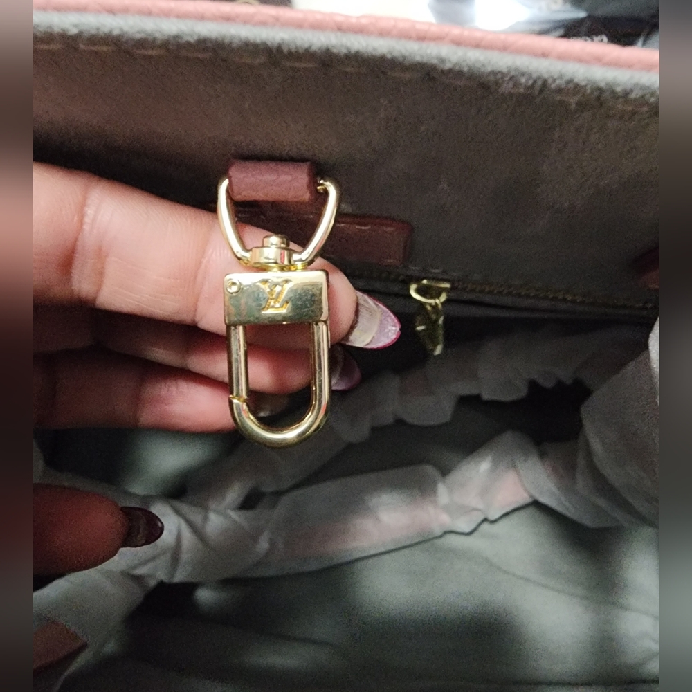 Pink Monogram on the go Tote Bag - Picture 7 of 8